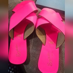Seychelles Women's Hot Pink Sandals